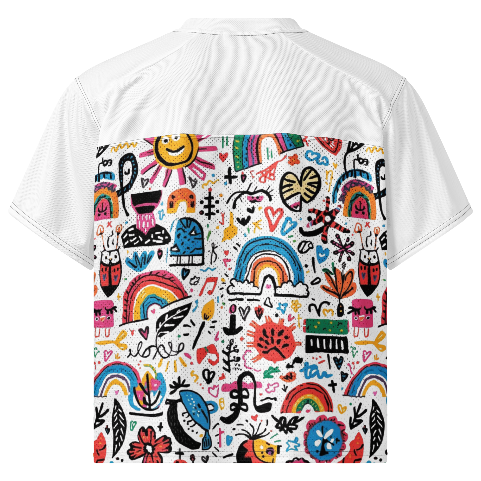 DOODLE Boxy football jersey