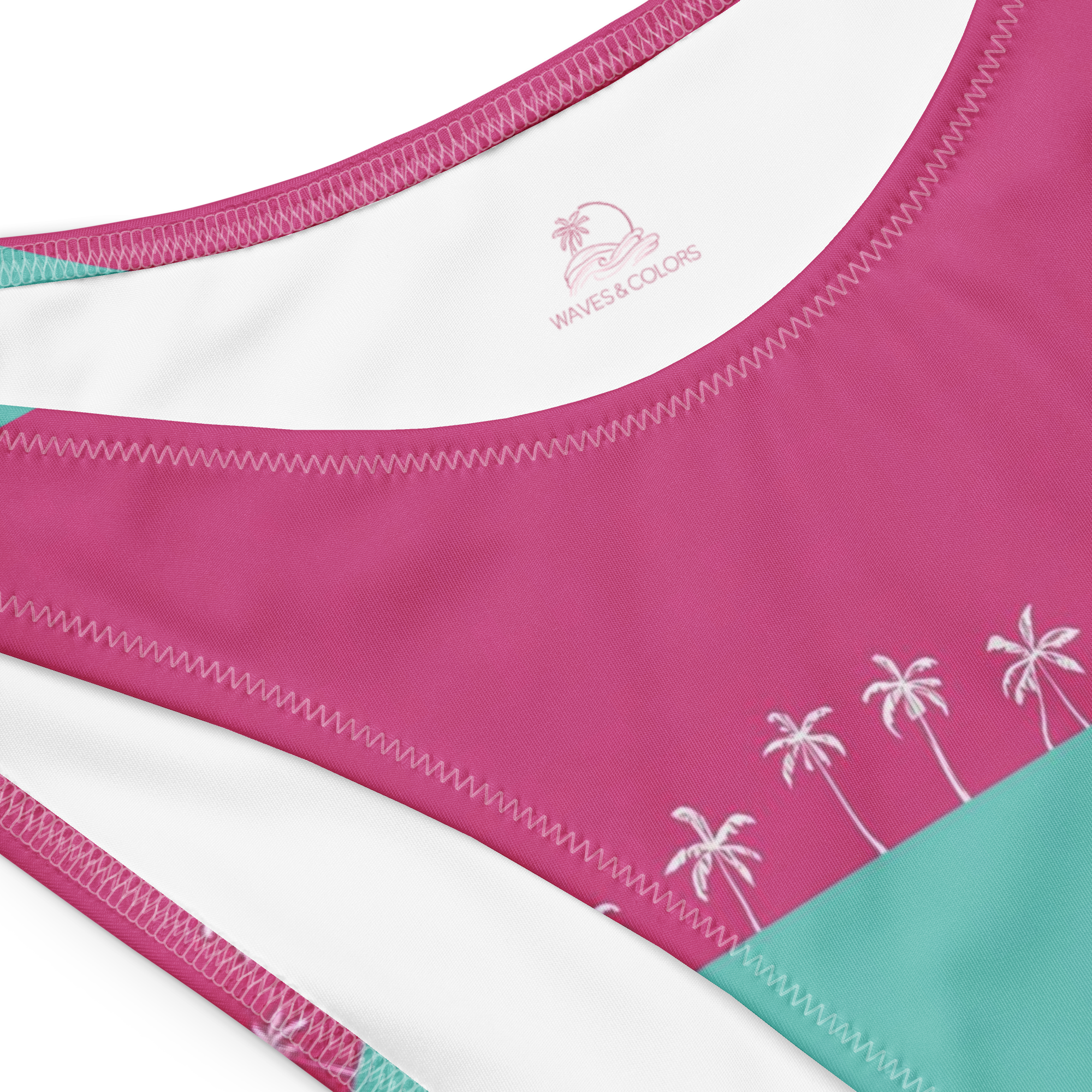PALM Recycled bandeau bikini
