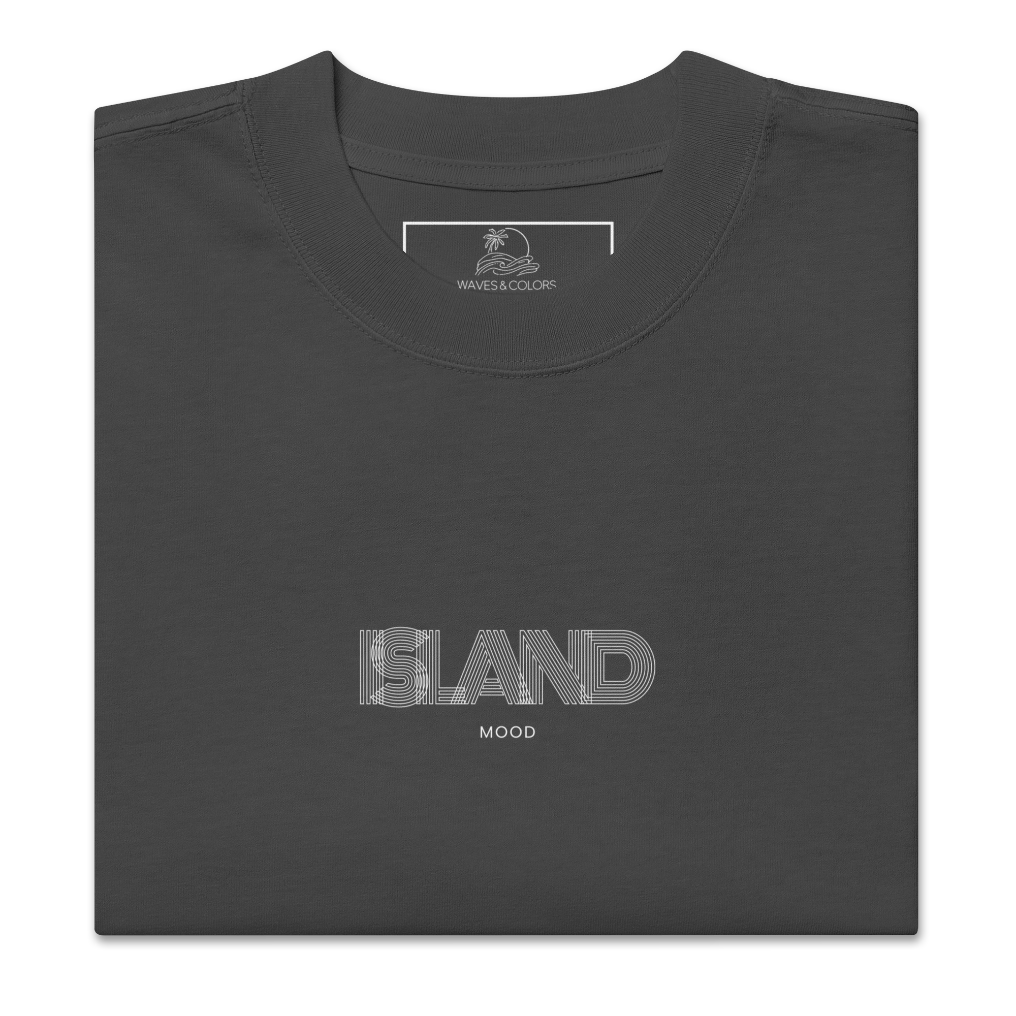 ISLAND MOOD Oversized faded t-shirt